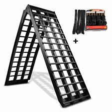 Auffahrrampe + Spanngurte CS5